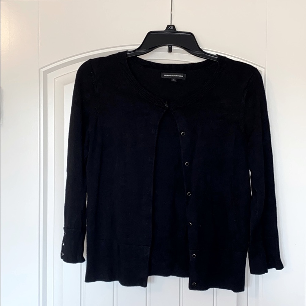 Express Black cardigan